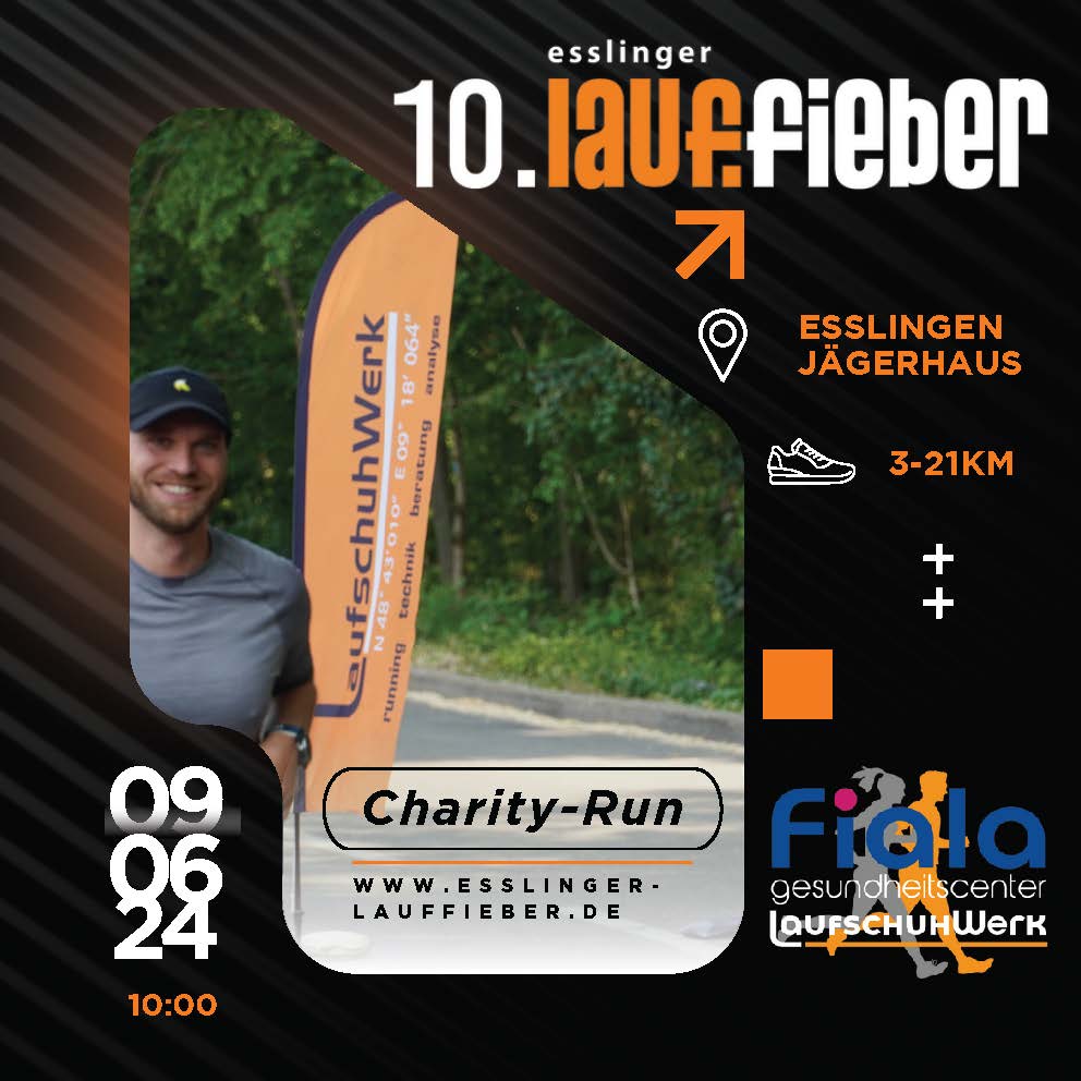 Feiern Sie mit uns das 10. Jubiläum des Esslinger Lauffiebers 2024!