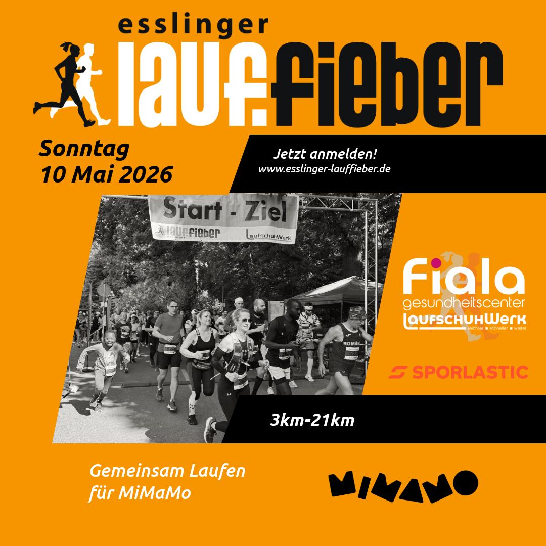 Jetzt anmelden: Esslinger LaufFieber